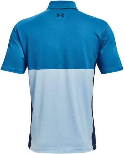 Vista 5 de Under Armour Polo de golf Performance Blocked para hombre