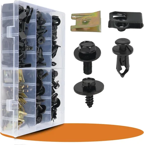 Vista 8 de OTUAYAUTO - Clips para línea de combustible, 70 piezas de clips de retención de línea de combustible