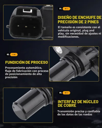 Vista 4 de OCPTY Sensor de velocidad de transmisión del vehículo para Mitsubishi