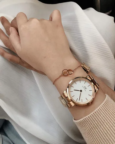 Vista 6 de Daniel Wellington Pulsera clásica ajustable para mujeres y hombres