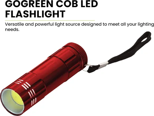 Vista 3 de GoGreen Power GG-113-COBRD 9 - Linterna LED, color rojo