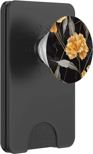 Vista 8 de Elegant Marigold Flower PopSockets Adhesive PopGrip