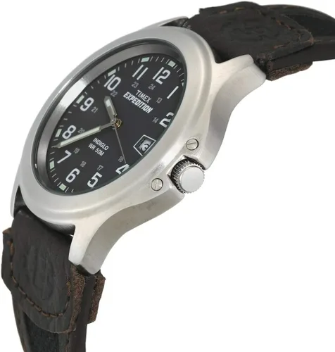 Vista 2 de Timex Expedition Metal Field 40mm Men’s Analog Watch Luminous Hands 24 Hour Time Quick Date Function Rugged Outdoor Watch 50M Water