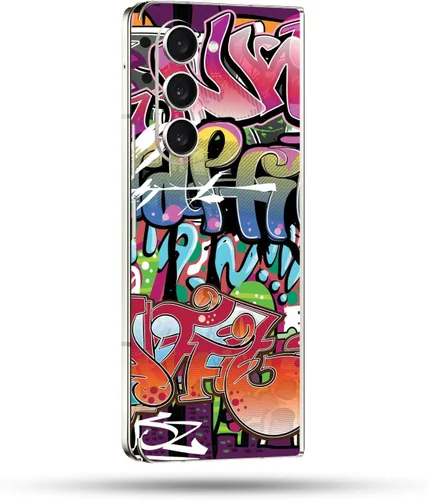 Vista 4 de MightySkins Skin compatible con Samsung Galaxy Z Fold 5 - Puppy Fall Funda protectora de vinilo duradera y única Fácil de aplicar, quitar
