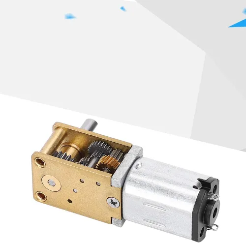 Vista 7 de Mini motor de engranaje de metal micro, motor de reducción Motor engranado N20 DC12V Reducción de velocidad CW/CCW Micro Motor DC Gear Motor