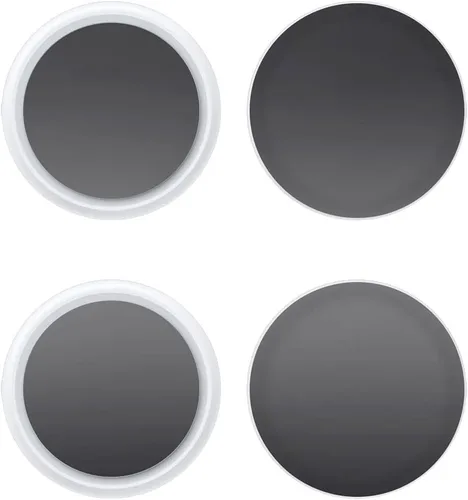 Vista 42 de SopiGuard Adhesivo para Apple AirTag Precision de borde a borde para panel trasero (negro cepillado)
