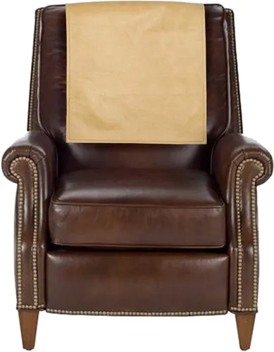Vista 21 de LL LEATHER LOVERS Funda de cuero para reposacabezas de silla reclinable, sofá, sofá biplaza, protector de muebles, funda para asiento de teatro
