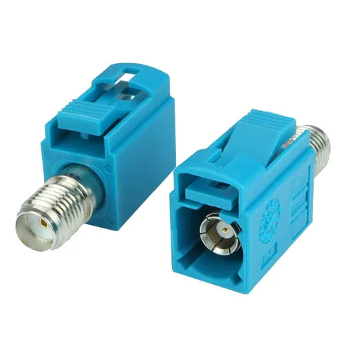 Vista 8 de Proxicast FAKRA - Adaptador de serie C a SMA hembra, color azul señal para GPS y navegación, cables coaxiales de antena SMA (ANT-106-C-SMA)