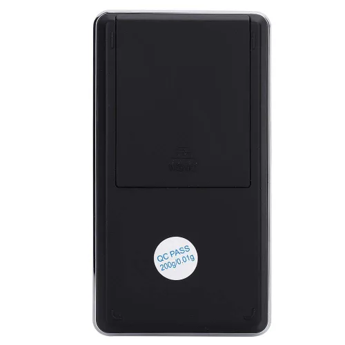 Vista 7 de High Precision Mini Digital Jewelry Scale, 200g/0.01g Portable Electronic Gram Weighing for d, Silver, Gems, and Precious Stones