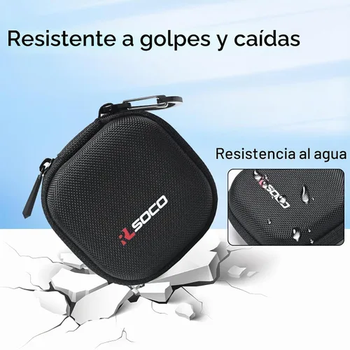 Vista 5 de RLSOCO Estuche de transporte para WD 1TB/2TB Elements SE Unidad de estado sólido externa SSD portátil (solo funda)