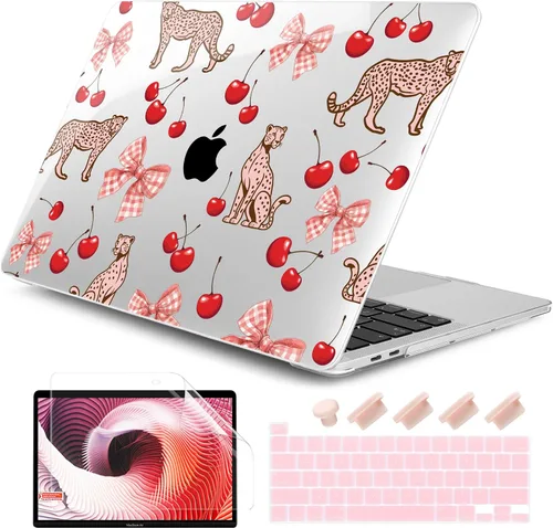 Vista 17 de Funda compatible con MacBook Pro de 13 pulgadas 2024 2023-2020 versión A2338 M2/M1 A2251 A2289 con pantalla Retina y Touch ID, carcasa rígida