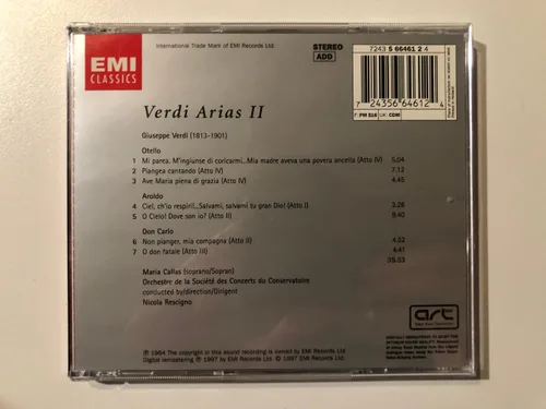 Vista 2 de Verdi: Arias, Vol. 34 ES
