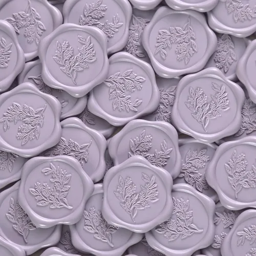 Vista 26 de UNIQOOO Calcomanías de Sello de Cera - Calcomanías de Sello de Sobre de Invitación de Boda de Eucalipto, 50 Piezas Calcomanías Autoadhesivas Hoja