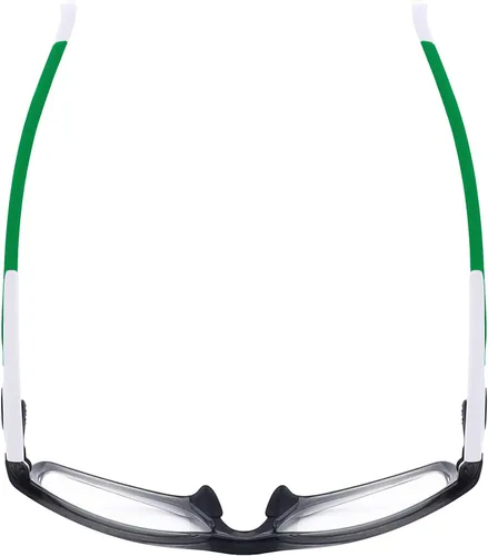 Vista 5 de BroLizard - Brazos de repuesto para Oakley Crosslink Glass Satin White Frame - Verde oscuro