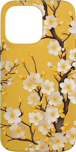 Vista 21 de Yellow Cherry Blossom Case for iPhone 17