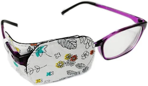 Vista 10 de FANCY PUMPKIN Cartoon Eye Patch Soft Single Glasses Cover tratamiento ambliopía para niños Multicolor-01