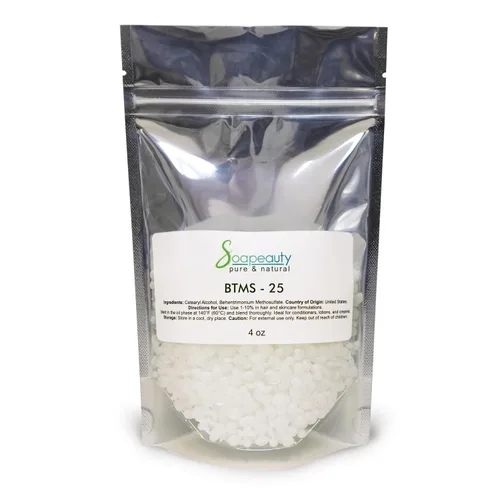 Vista 7 de Soapeauty BTMS-25 (metosulfato de behentrimonio y alcohol cetearílico) Emulsionante acondicionador para el cuidado del cabello y formulaciones sin