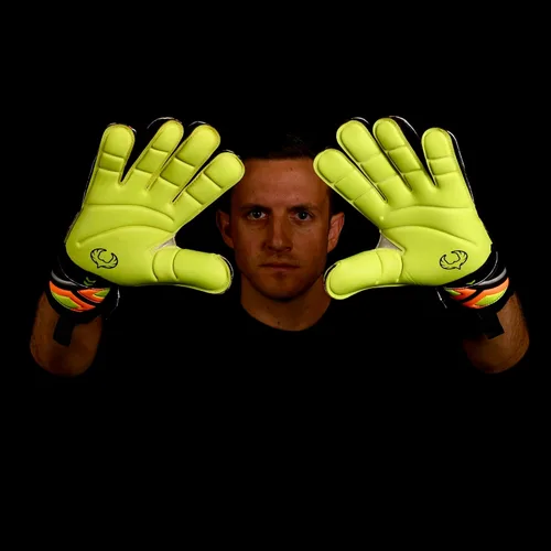 Vista 5 de Renegade GK Fury - Guantes de portero de alto rendimiento, protección antimicrobiana (tallas 6-11, 7 estilos, nivel 4), protectores de dedo Pro-Tek