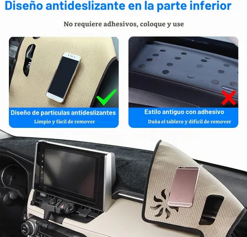 Vista 4 de Cubierta para salpicadero para Toyota Rav4 2025 2024 2023 2022 2021 2020 2019 Dashboard Cover Mat, Custom Fit Center Console Cover Sunshield