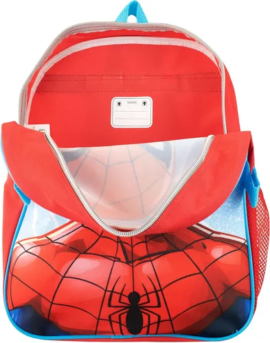 Vista 3 de Marvel Mochila infantil Red Spiderman, Rojo, Mochilas tradicionales