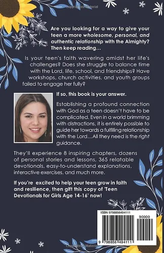 Vista 2 de Teen Devotionals for Girls Age 14-16 365 Relatable Devotionals to Deepen your Relationship with God and Live a Fearless Life Full of Truth, Faith