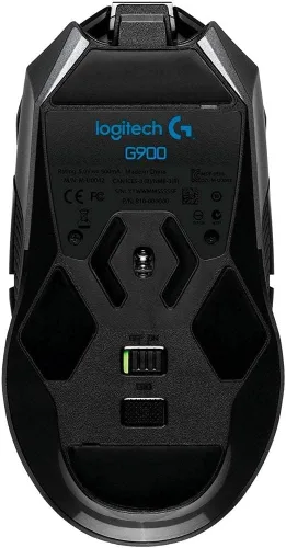 Vista 4 de Logitech G900Caos Spectrum mouse para gamers alámbricoinalámbrico profesional, mouse ambidiestro.