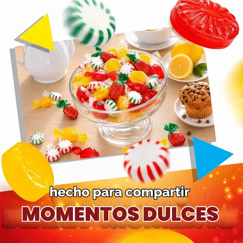 Vista 6 de American Old Fashioned - Surtido de caramelos duros, bolsa de 1 libra Caramelos envueltos individualmente, mezcla de anfitriona, caramelo