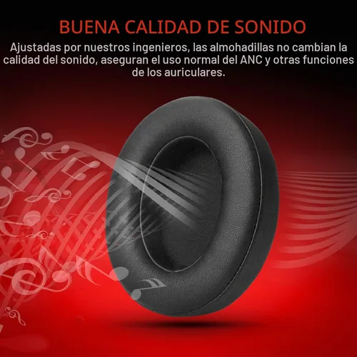 Vista 5 de Krone Kalpasmos Beats Studio 3 Almohadillas de repuesto para los oídos