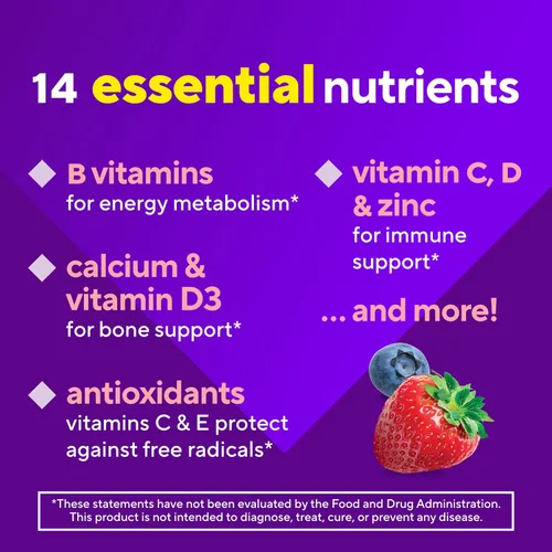 Vista 6 de Vitafusion Gomitas de vitaminas para adultos para mujeres, 120