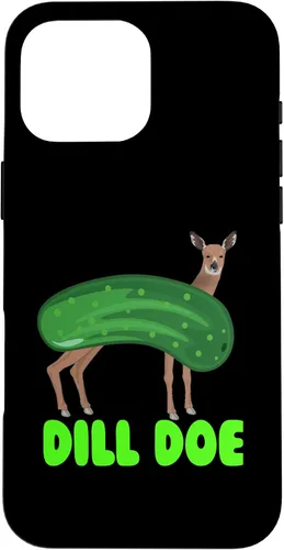 Vista 19 de Dill Doe - Carcasa para iPhone 17, diseño de ciervos y naturaleza divertida para adultos