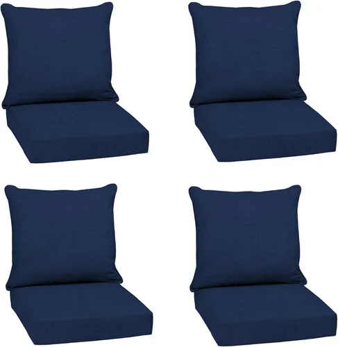 Vista 54 de Arden Outdoor Deep Seat Cushion Set, 24x24, Aqua
