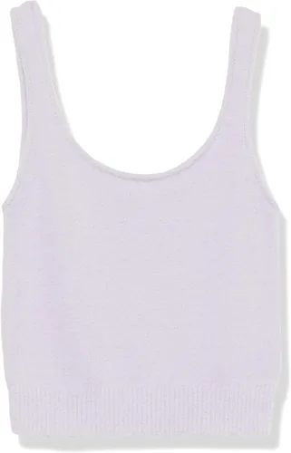 Vista 6 de The Drop Suéter corto Braylen Cozy para mujer