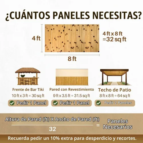 Vista 6 de amaZulu - Paneles de pared de bambú natural de 4 x 8 pulgadas, revestimiento de tambor gris, tono neutro fresco, pared de acento flexible