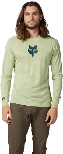 Vista 16 de Fox Racing Jersey Ranger Tru Dri LS para bicicleta de montaña para hombre Negro