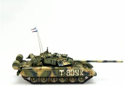 Vista 2 de Maquetas de Tanques, Ruso T-80UK MBT Kits Modelo de Plástico, Escala 1/35,11 x 4.1Pulgadas