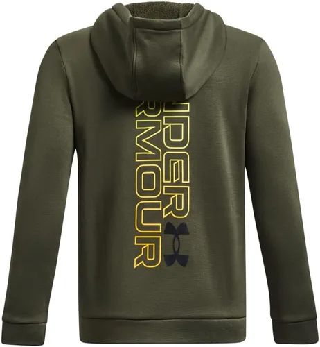 Vista 2 de Under Armour Sudadera con capucha de forro polar para niños