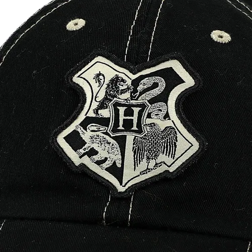 Vista 6 de Bioworld Harry Potter 9 34 Patch Dad Hat para hombre