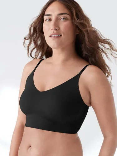 Vista 4 de True & Co Brasier de tirantes ajustables con triángulo para mujer