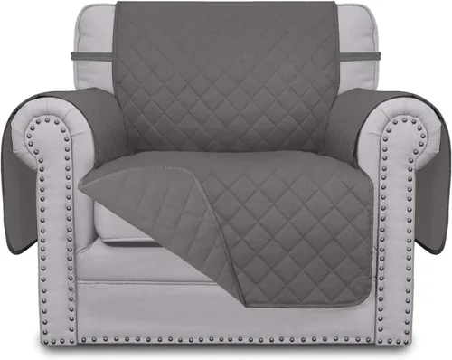 Vista 144 de Easy-Going - Funda reversible para sofá, resistente al agua, con varillas de espuma y correas elásticas, protector de muebles para mascotas y perros