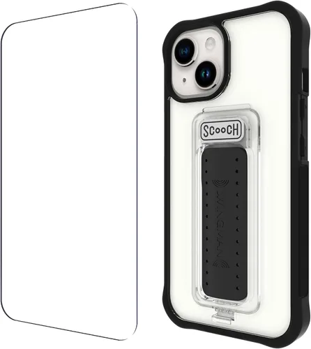 Vista 180 de Scooch Wingman - Funda con soporte de patas para iPhone 11 [Protección contra caídas de 10 pies] [Soporte de dos vías] Cubierta protectora, funciona