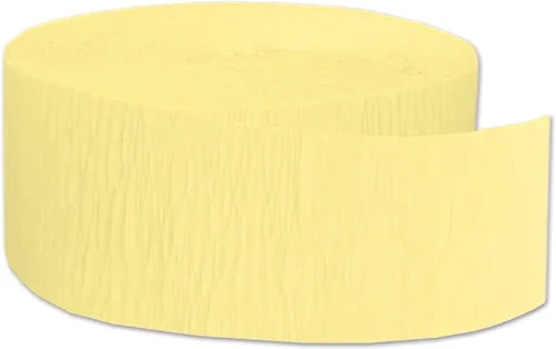 Vista 2 de FR Festive Crepe Streamer (negro) Accesorio de fiesta (1 unidad) (1/paquete)