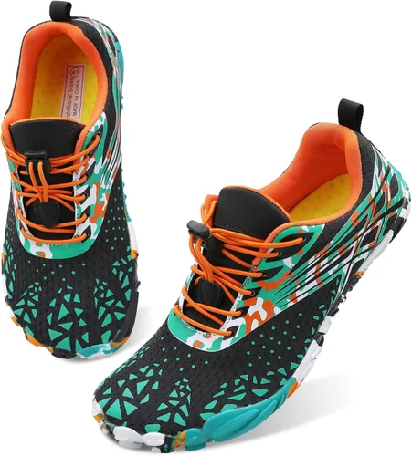 Vista 4 de L-RUN Zapatos de agua atléticos para senderismo para hombre y mujer
