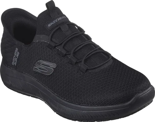 Vista 2 de Skechers Summits Colsin Sr - Zapatos de trabajo sin cordones para hombre