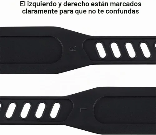 Vista 4 de Correas de pedal de bicicleta estática, correa universal resistente de longitud ajustable, se adapta a la mayoría de pedales de bicicleta, bicicleta