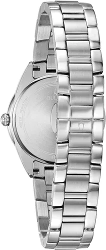 Vista 3 de Bulova Ladies Classic Sutton Quartz Diamond Stainless Steel Bracelet Watch