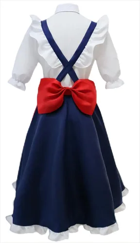 Vista 2 de Disfraz de cosplay de manga Qia para la criada del dragón Tohru de Miss Kobayashi