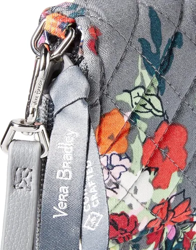 Vista 4 de Vera Bradley Pulsera de acordeón de algodón para mujer con protección RFID
