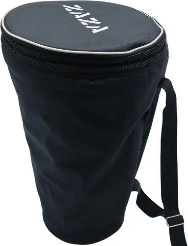 Vista 7 de La Darbuka Doumbek egipcia de 17" de Zaza Percussion con madreperla (Black Master)