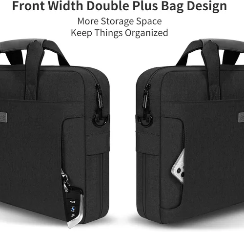 Vista 6 de Bolso de hombro para laptop de negocios para portátil 14-15-15.4-15.6-16 13-16 pulgadas