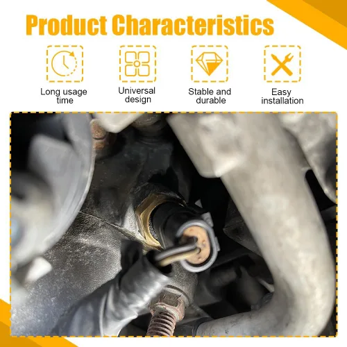 Vista 5 de Sensor de temperatura del refrigerante del motor, sensor de temperatura del agua, accesorios de automóvil, sensor de temperatura automotriz
